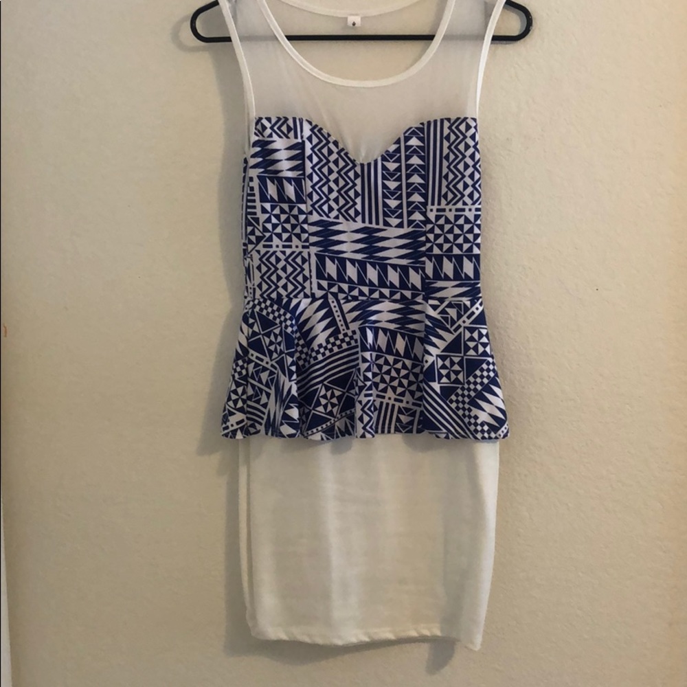 Peplum dress